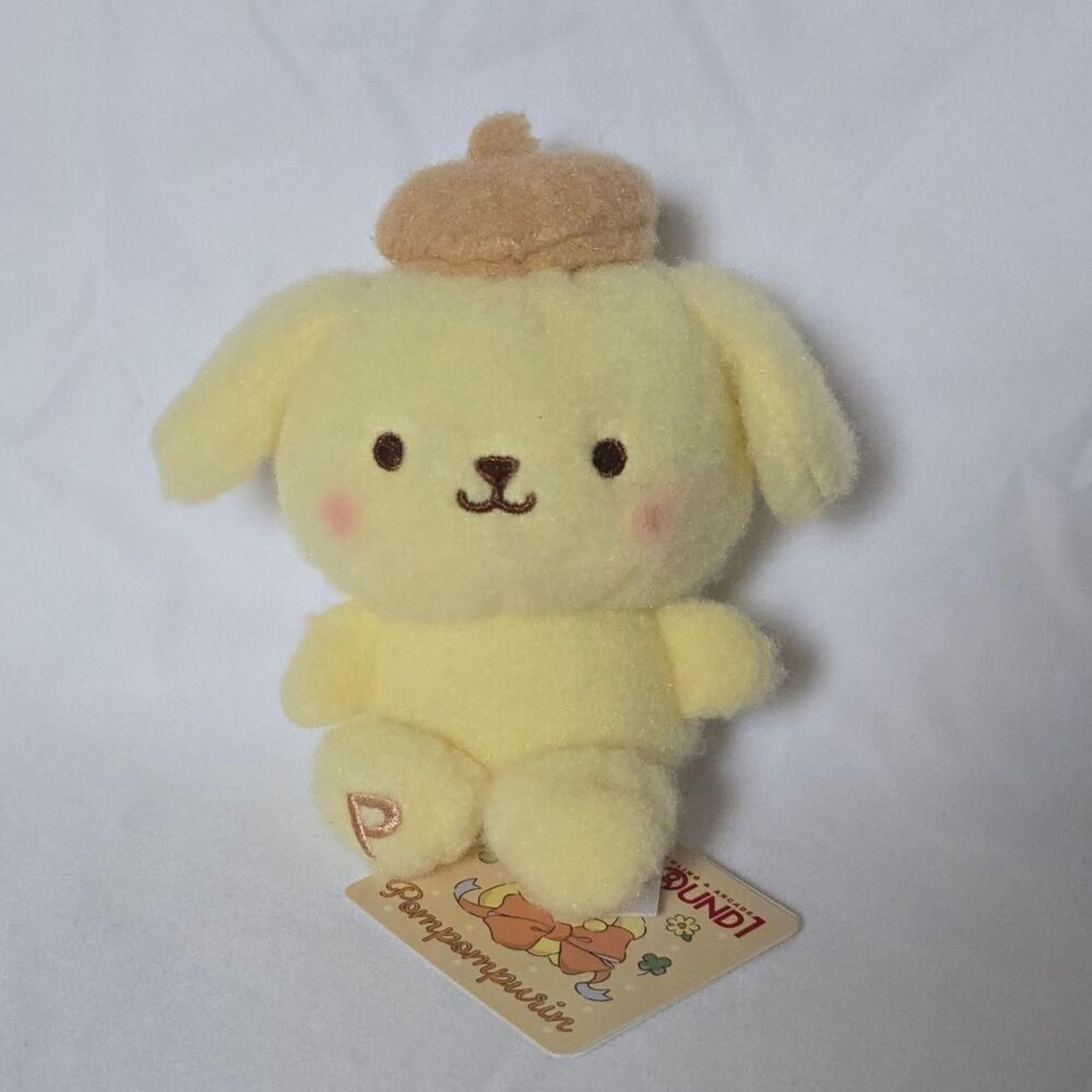 Pompompurin 4.1" Sitting Plush